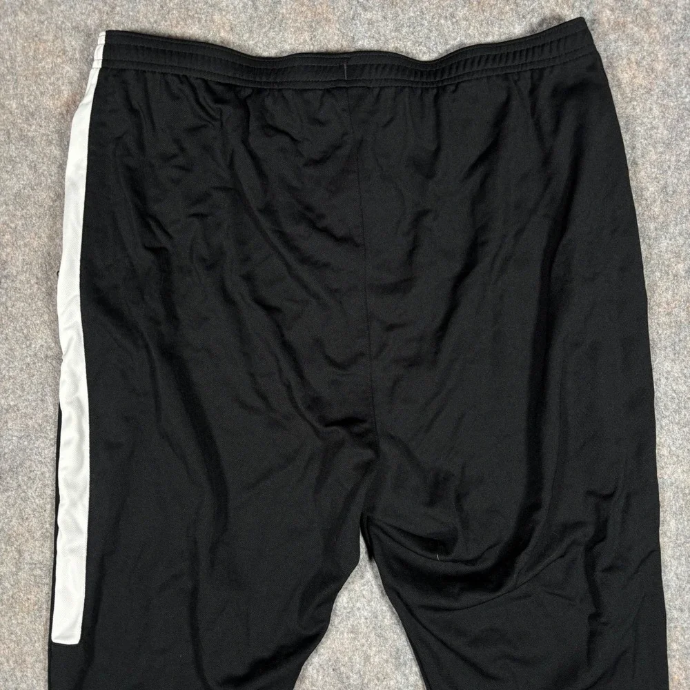 Nike Academy Dri-FIT Mens XXL Soccer Football Training Pants  Black White Stripe